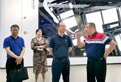 辽宁法库经开区考察团莅临恒行6参观