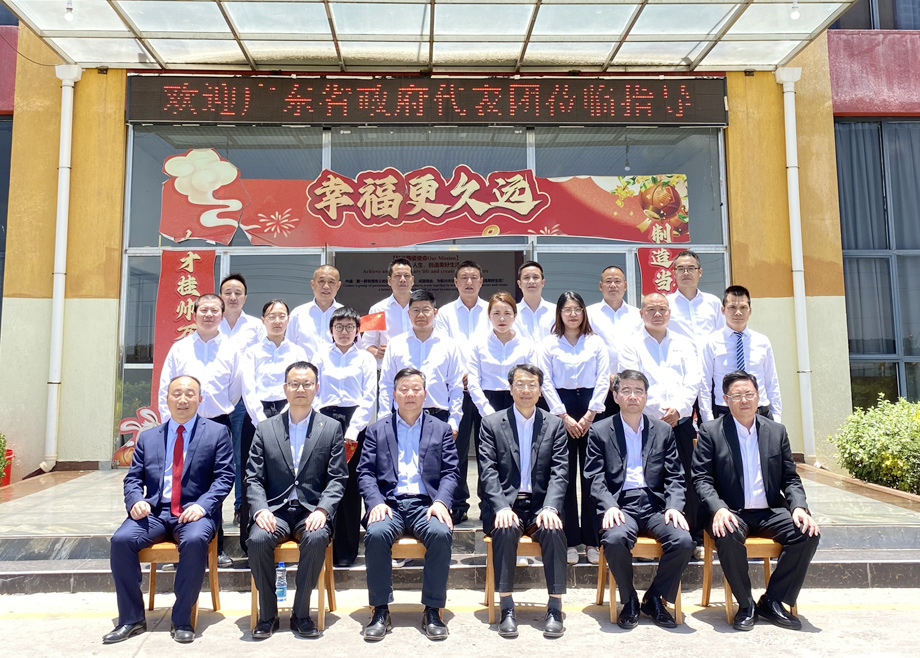 广东省委常委、常务副省长张虎率团考察恒行6（肯尼亚）陶瓷