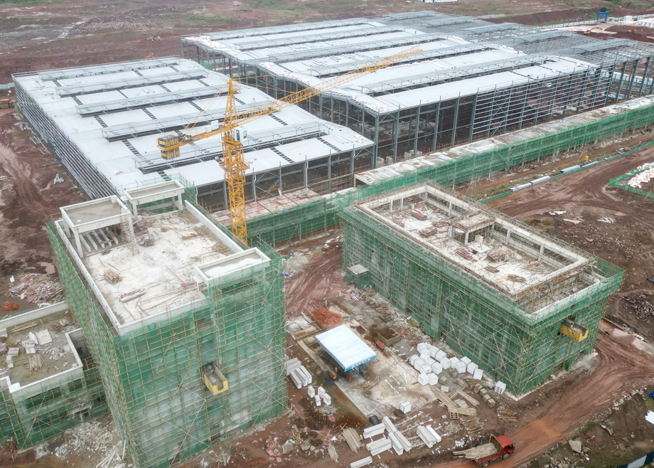 重庆恒行6新能源：加紧施工保进度，稳步推进投产前各项准备工作