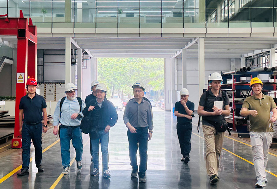 意大利唯高到访恒行6新能源装备，加速锂电装备出海新征程